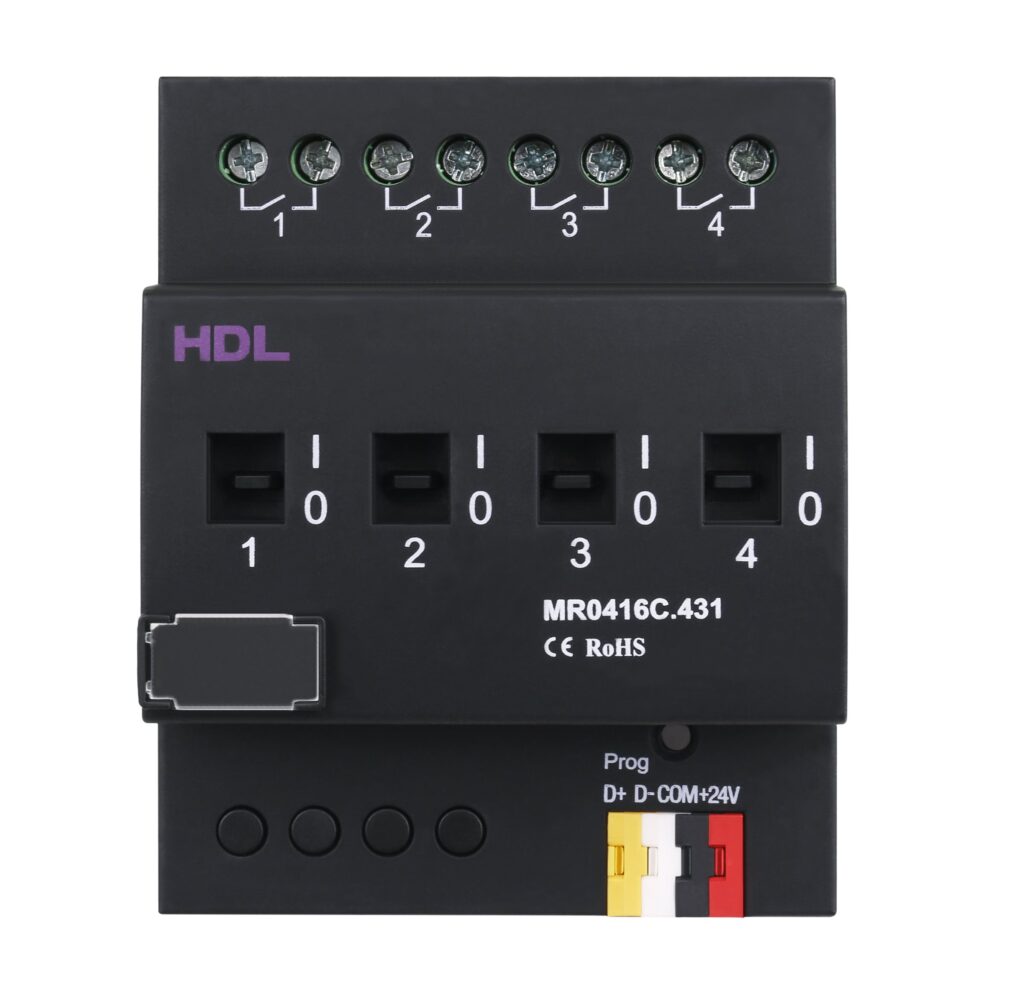 HDL High Performance Relay Module 4CH 16A - Tekwave